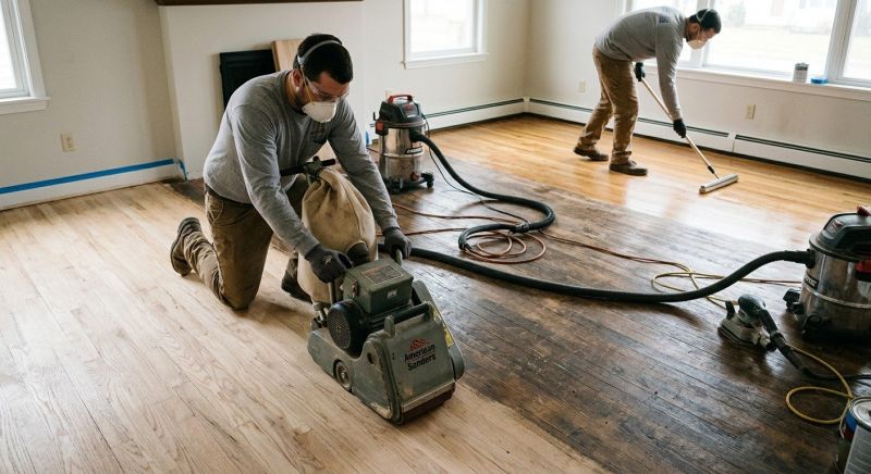 Oak Floor Refinishing in Olathe, KS