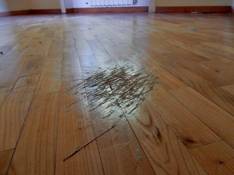 Wood Floor Scratch Repair
