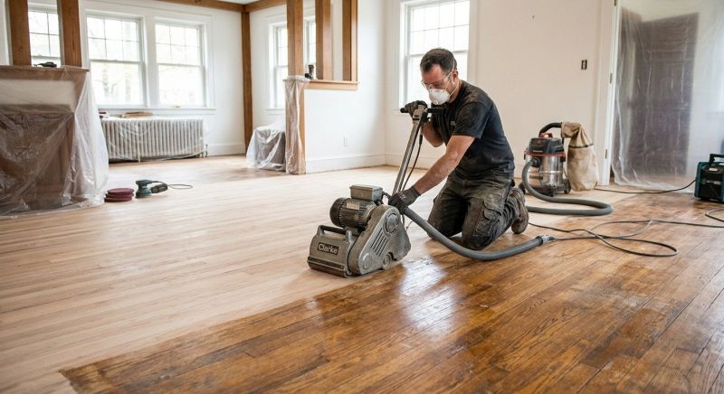 Birch Floor Refinishing in Olathe, KS