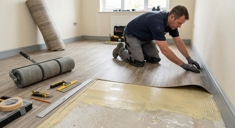 Sheet Vinyl Installation in Arvada, CO